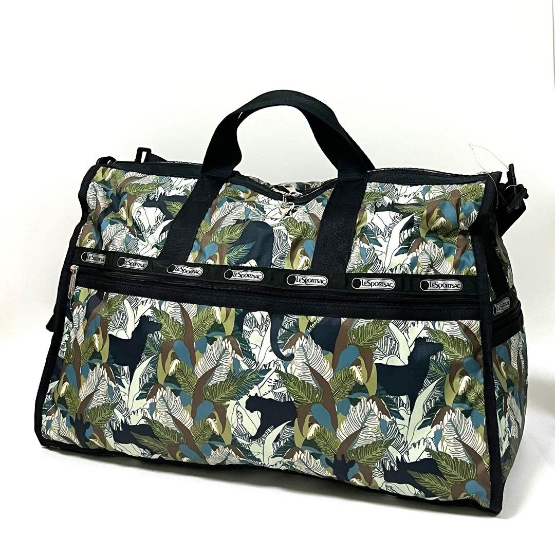 【未使用】LeSportsac レスポートサック　ボストンバッグ　大