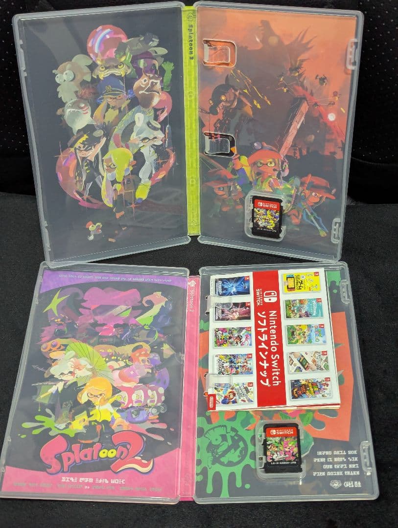 Splatoon 3 & 2 ゲームソフト2本　プロコン(スプラ2仕様)セット