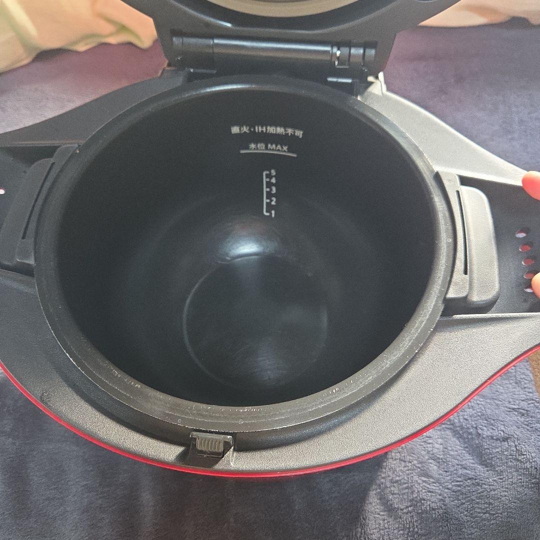 SHARP ヘルシオ ホットクックKN-HW24F-R　レシピ本のオマケ付き