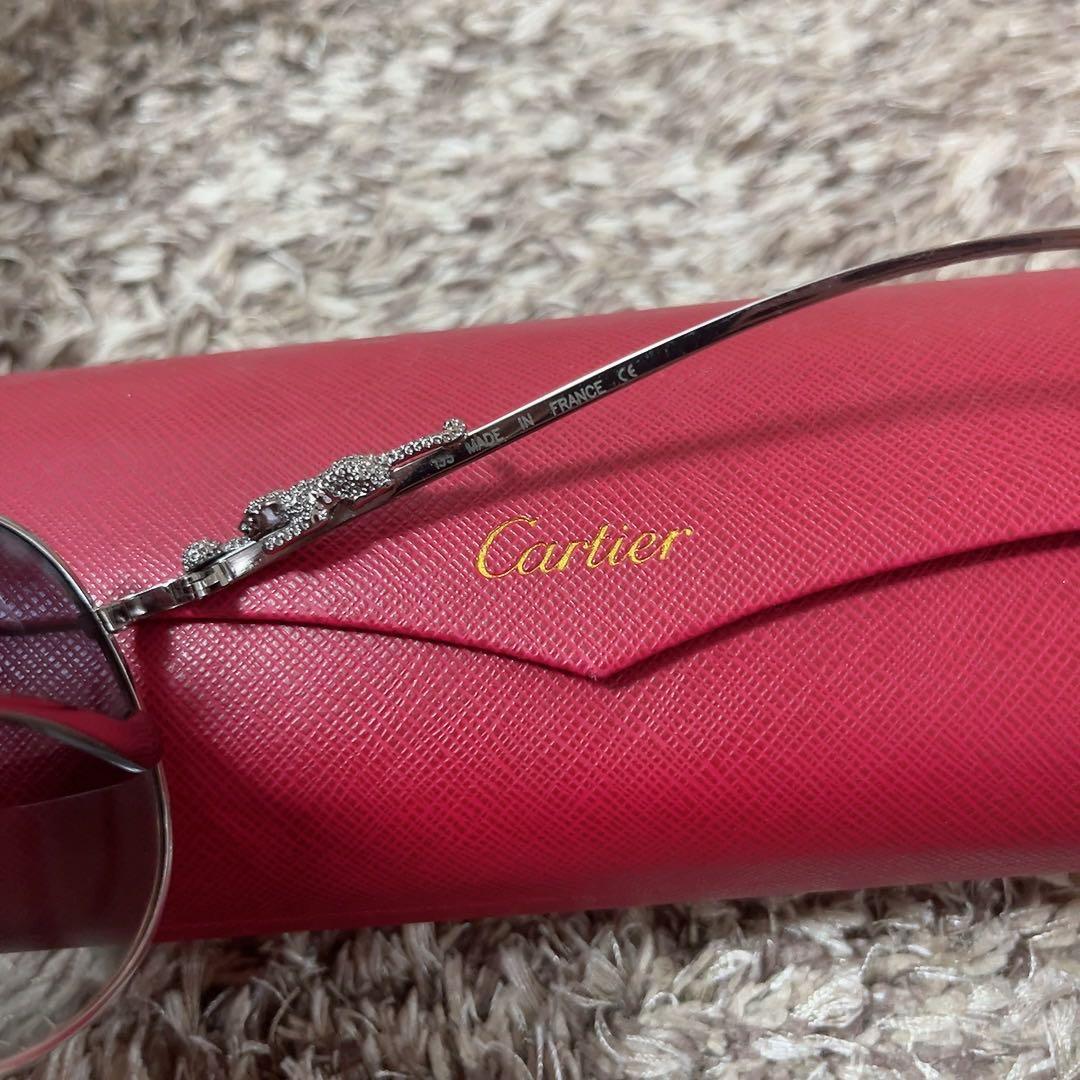 【美品 レア】Cartier カルティエ パルテールアビエーターサングラス