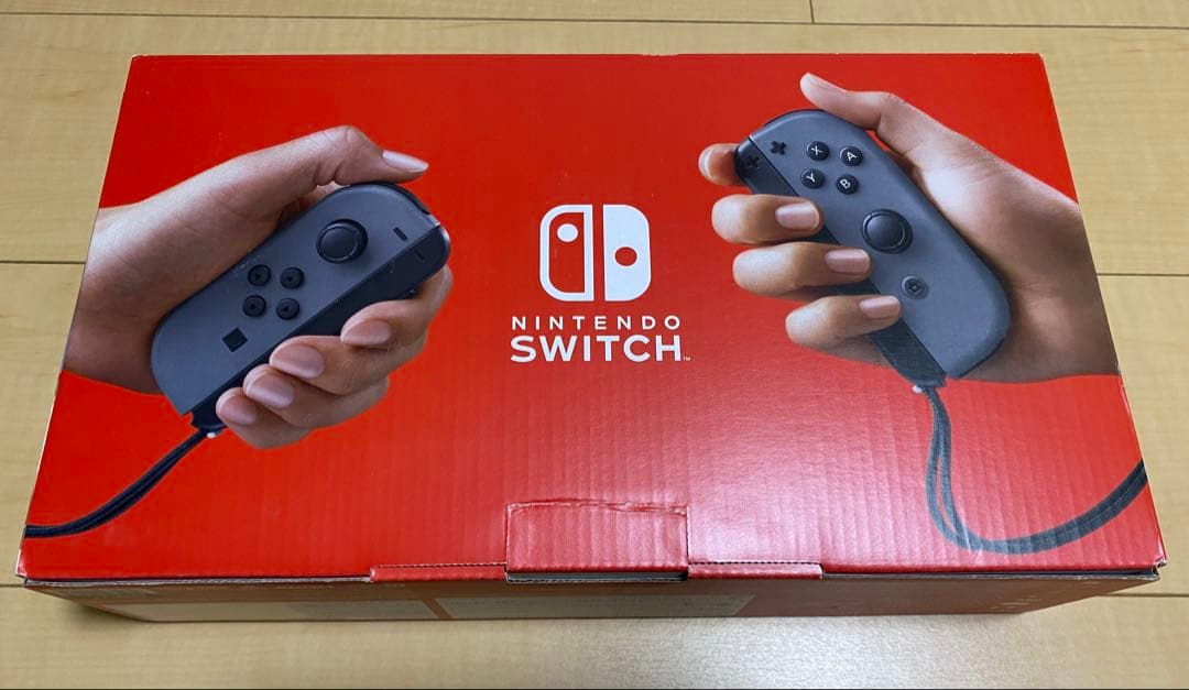 Nintendo Switch(グレー)+SDカード1枚