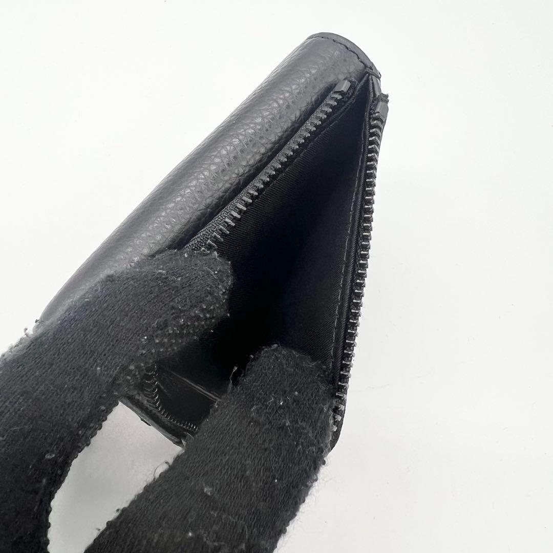 新品未使用✨DIESEL　三つ折り財布　ミニサイフ　レザー　ブラック　正規品