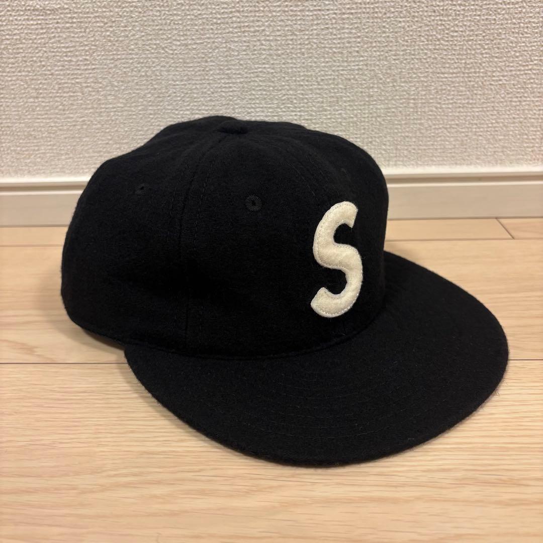 Supreme Sロゴ キャップ Ebbets Field Flannels