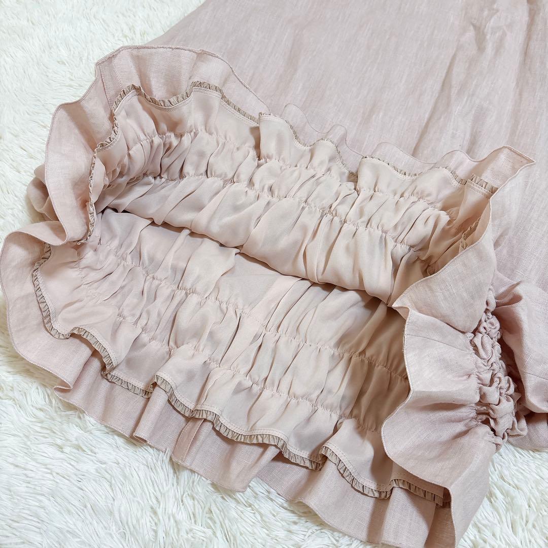 新品未使用☆デイジーリン for フォクシー ノースリーブ リネン ワンピース