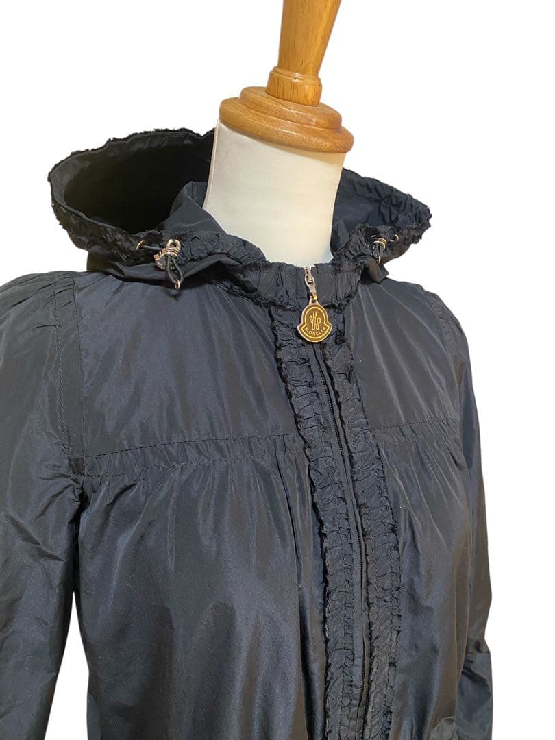 値下げ！＊MONCLER モンクレール＊DAURADE フリルデモッズコート