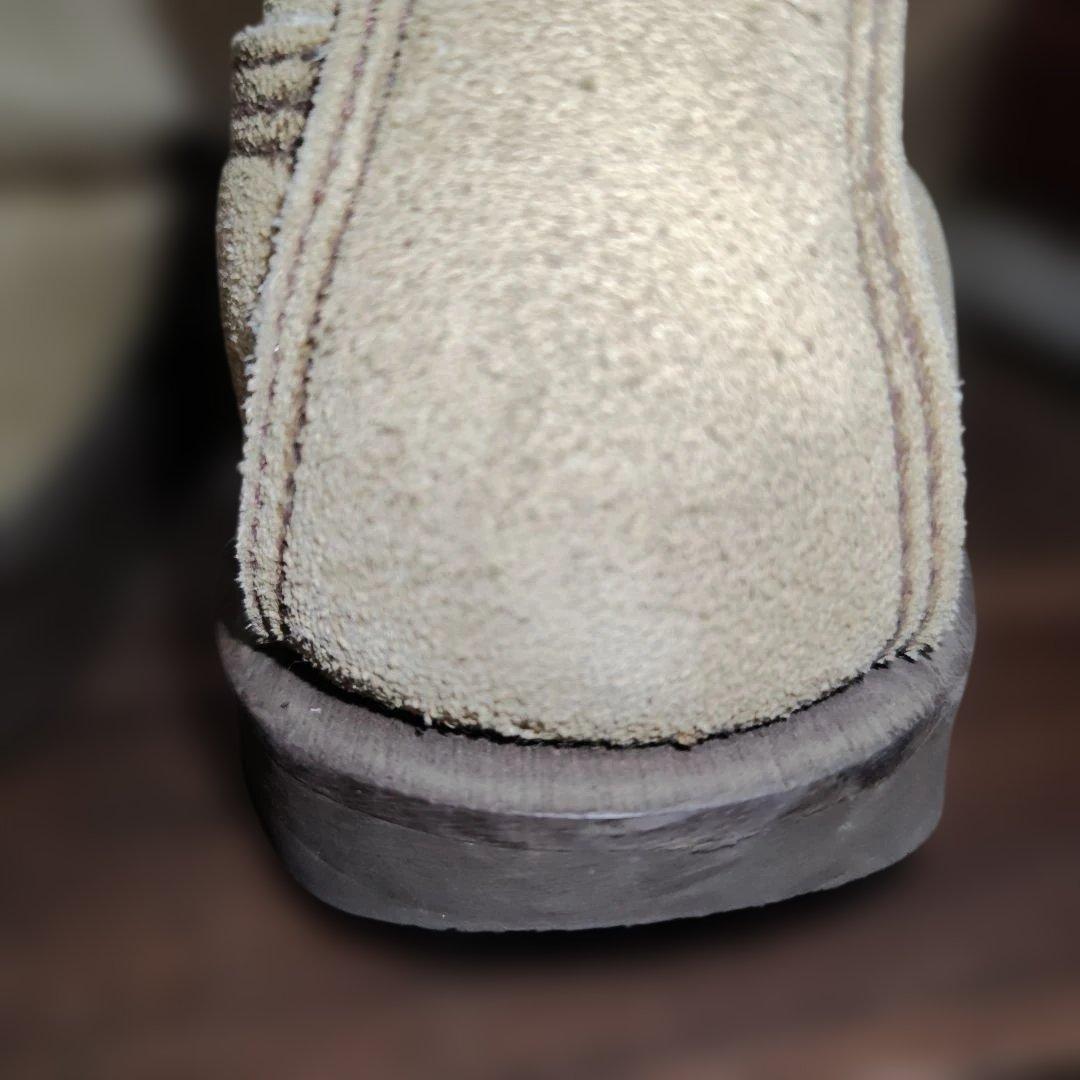 Russell Moccasinラッセルモカシンノックアバウトララミースウェード