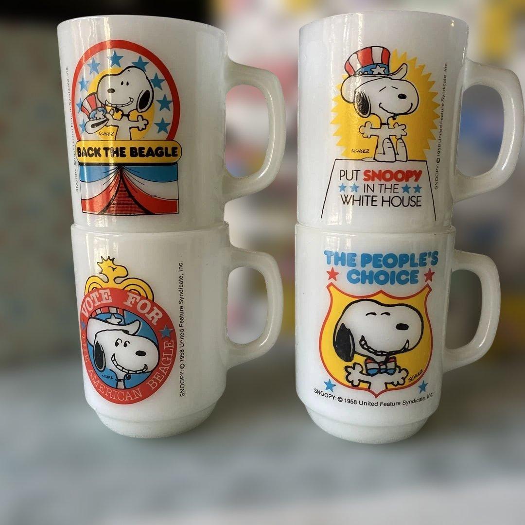 4個セット　アメリカ大統領シリーズ　コンプリート！ファイヤーキングSNOOPY