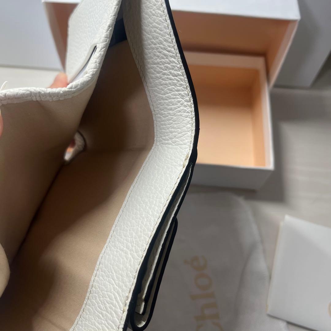 Chloé　ダリル　財布　ホワイト