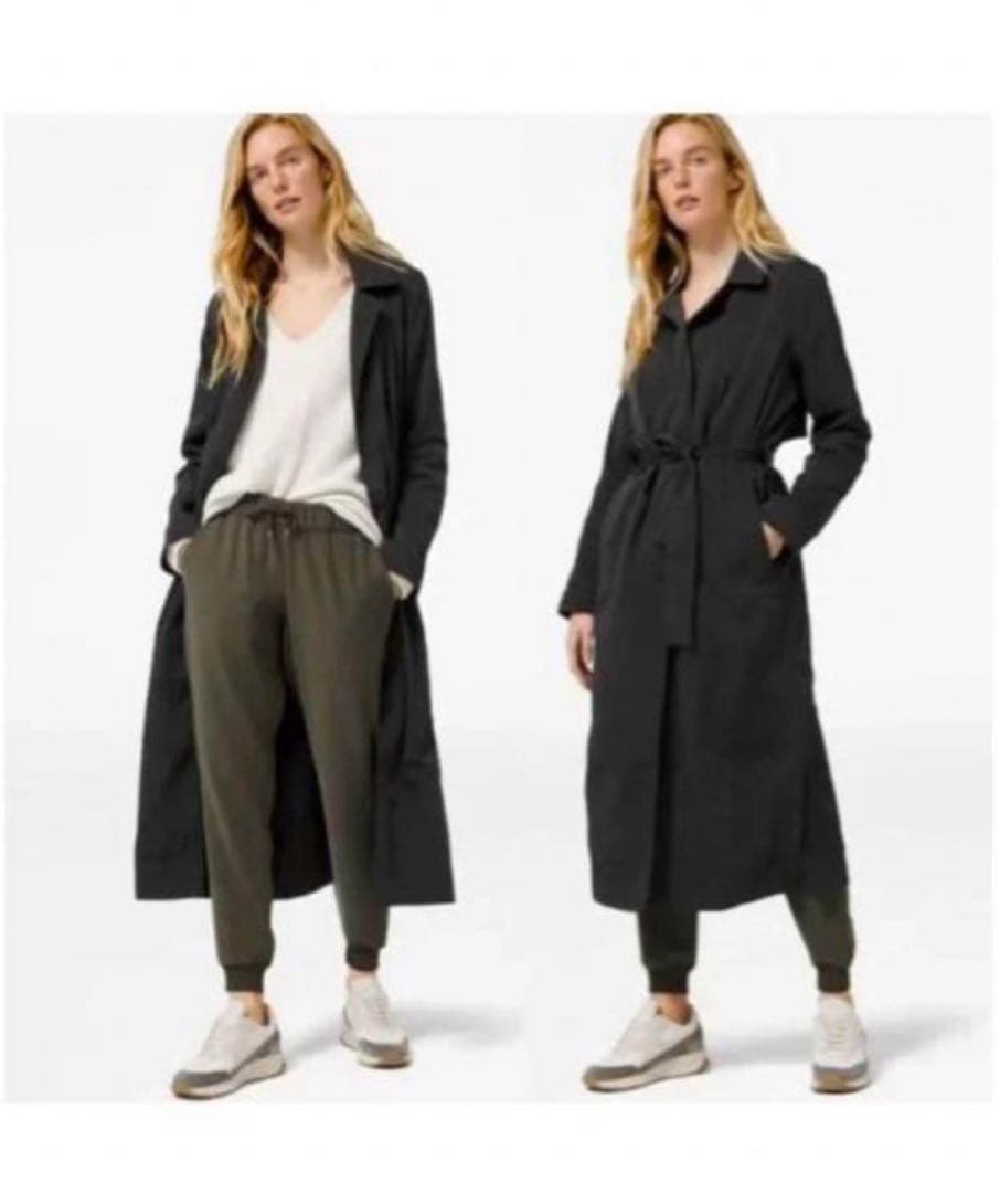 ルルレモン トレンチコート レインコート lululemon Trench M