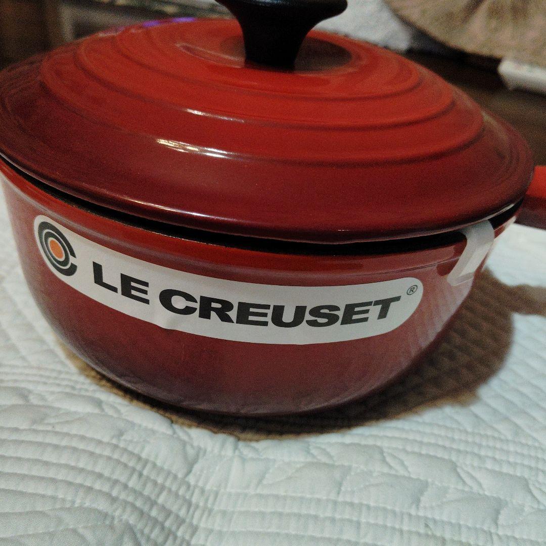 LE CREUSET 片手鍋 18cm レッド