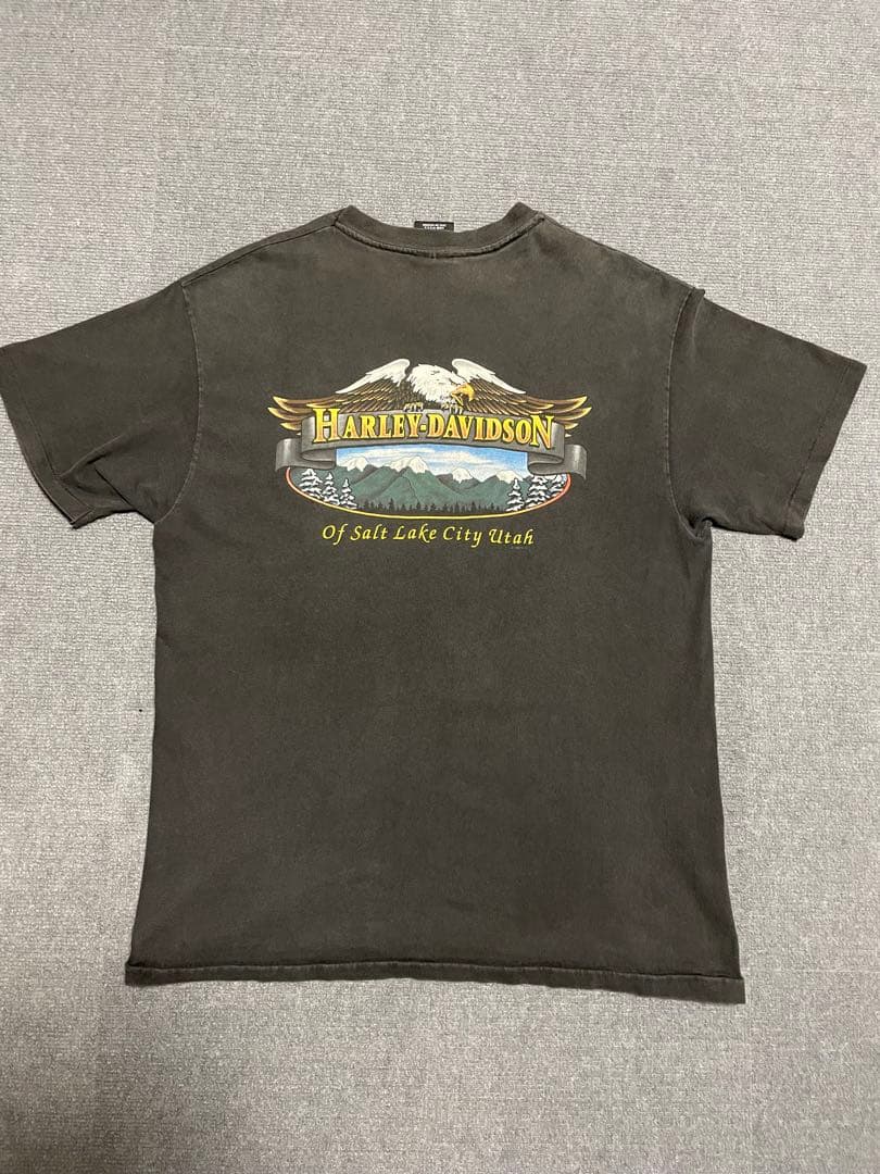 90s USA製 HARLEY-DAVIDSON Tシャツ ハーレーダビッドソン