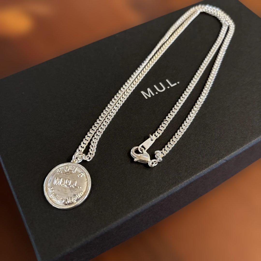 新品♡M.U.L.♡チェーンネックレス♡シルバー♡48㎝