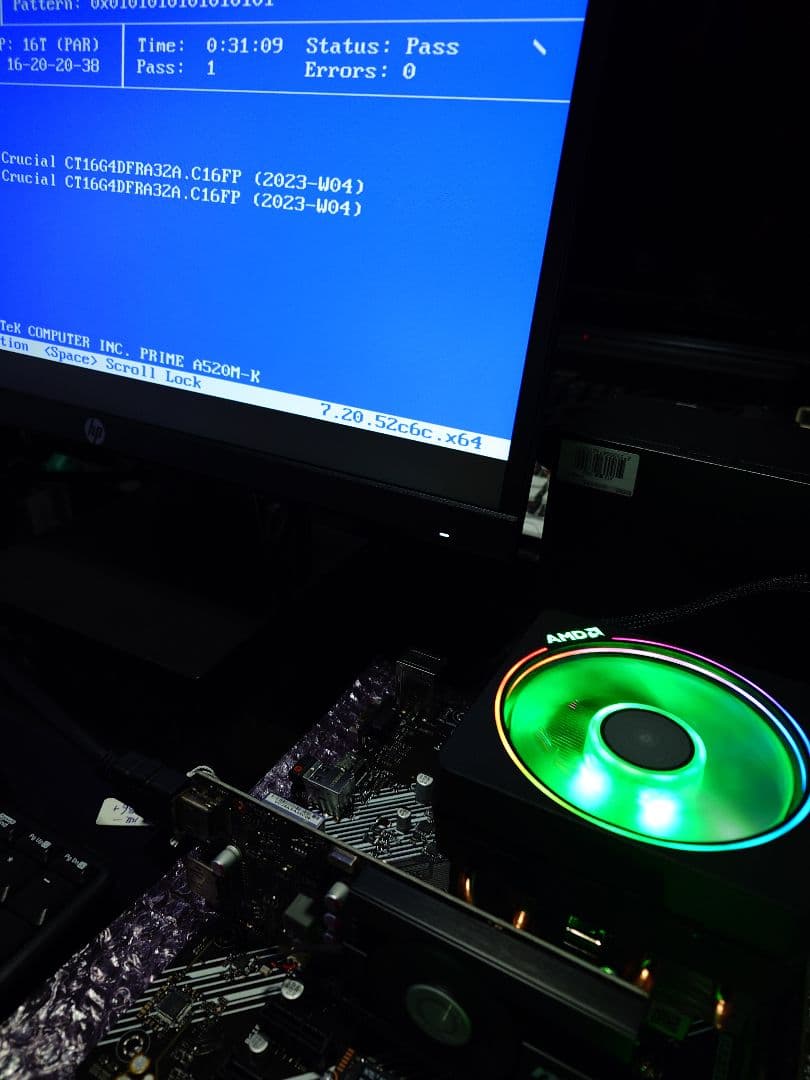 Crucial DDR4 3200 16GB ×2 計 32GB 【動作確認済】
