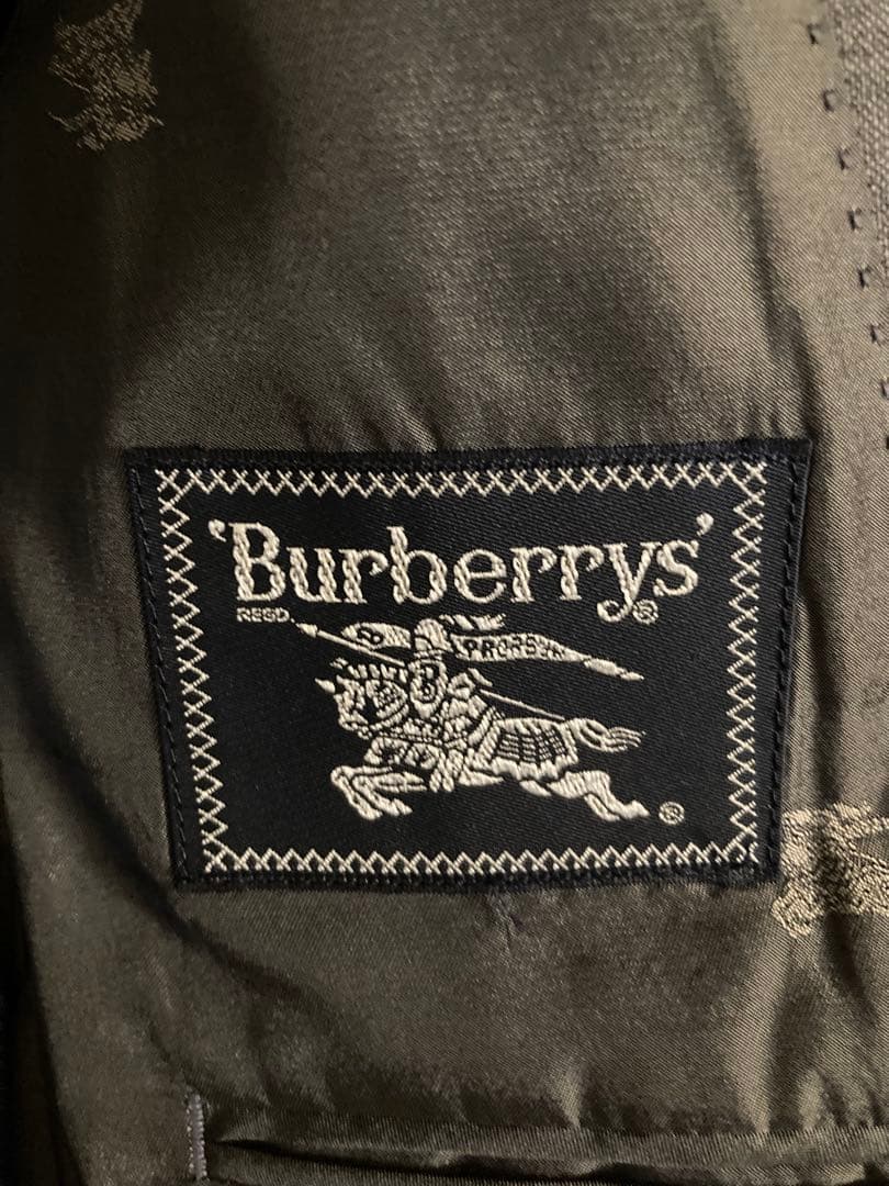 Burberry グレー ブレザー