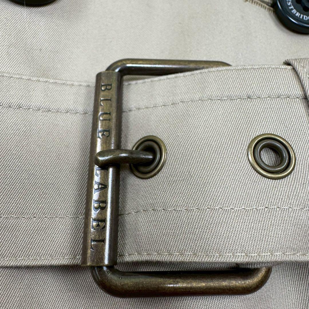 極美品✨ブルーレーベルクレストブリッジ　トレンチコート ライナー ハニーベージュ