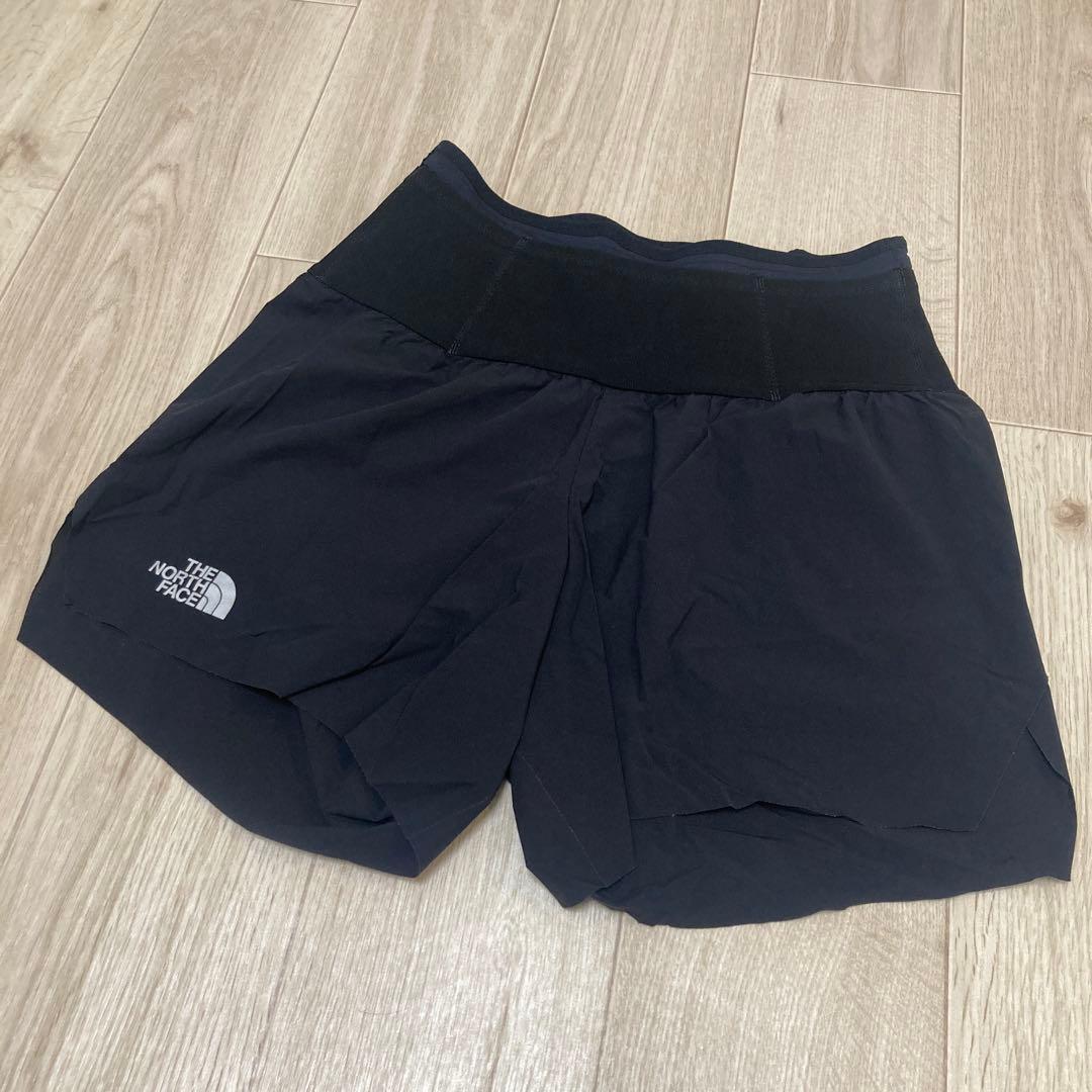 【美品】ノースフェイス ランパン レディース S マラソン トレラン ブラック