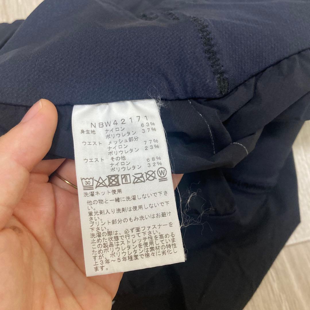 【美品】ノースフェイス ランパン レディース S マラソン トレラン ブラック