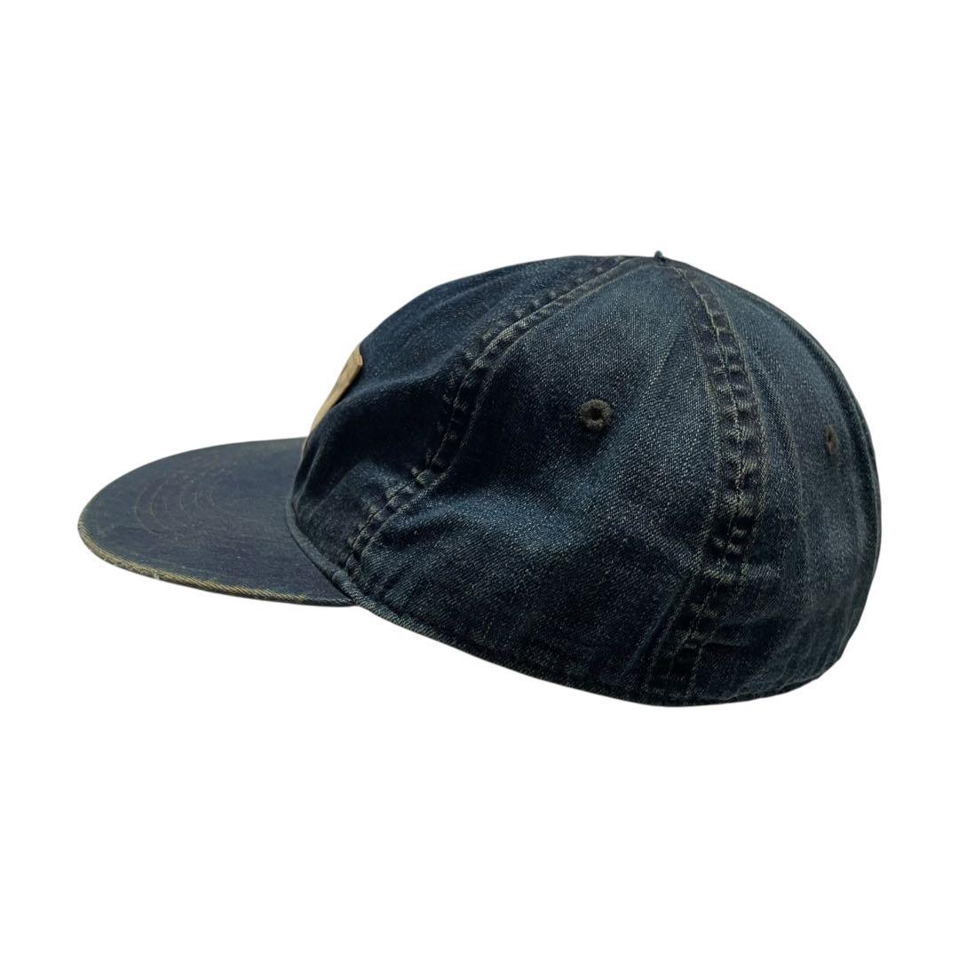 希少 RRL ダブルアールエル DENIM HAT L 61cm CAP デニム