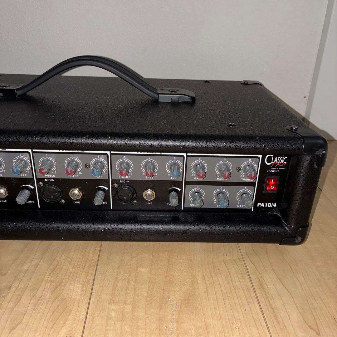 【動作ok 美品】PA10/4 ClassicPro マイクミキサー