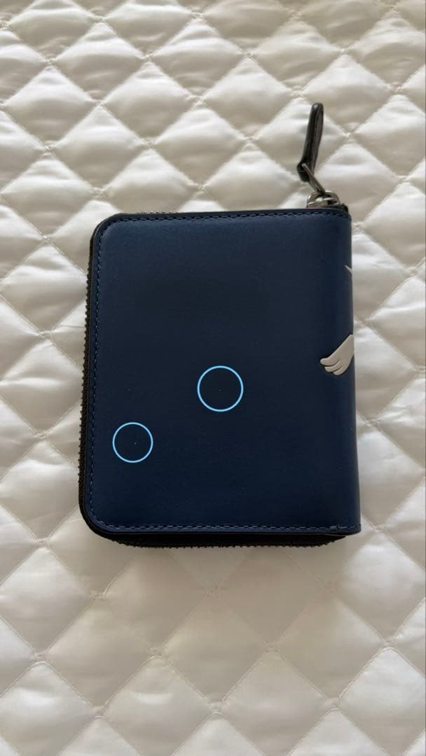 COACH 本革レザー 二つ折り財布 101匹わんちゃん ディズニー
