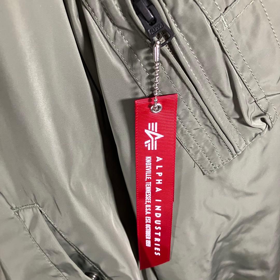 新品 ALPHA INDUSTRIES MA-1 コーチジャケット オリーブ
