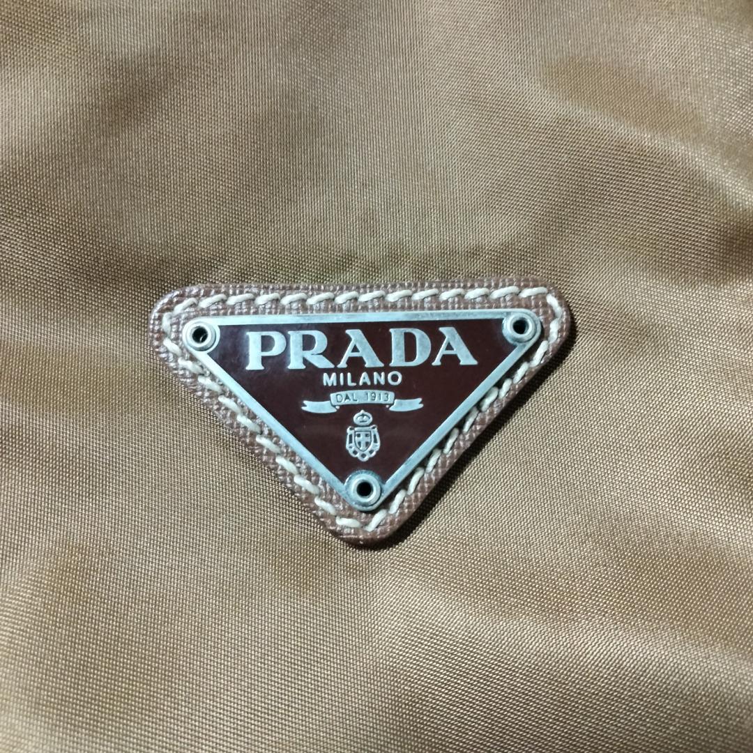 PRADA プラダ ボストンバッグ 2way ショルダー レザー ナイロン