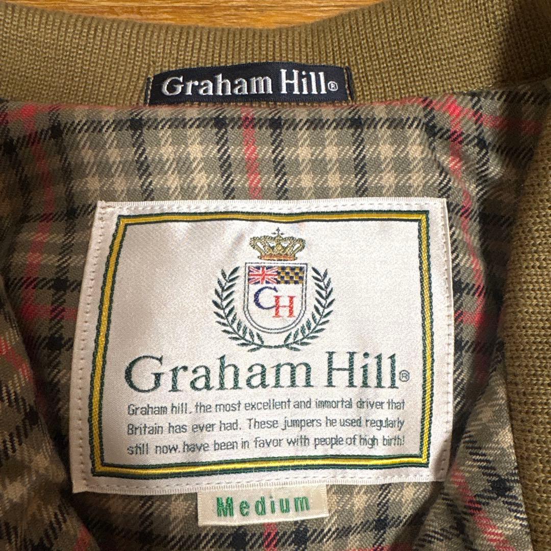 【未使用品】graham hill ジャケット　Mサイズ　チェック柄　ブラウン