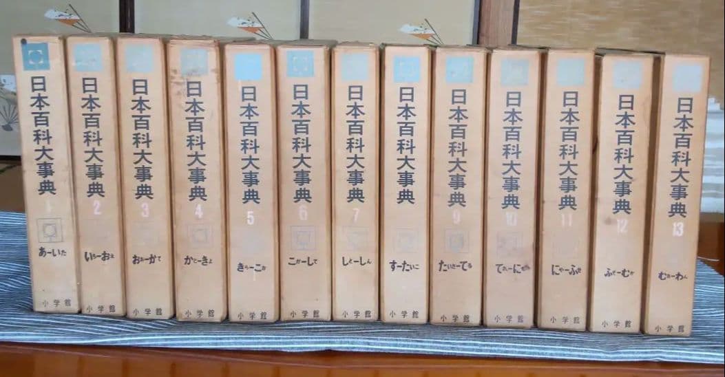 日本百科大事典 小学館 全13巻