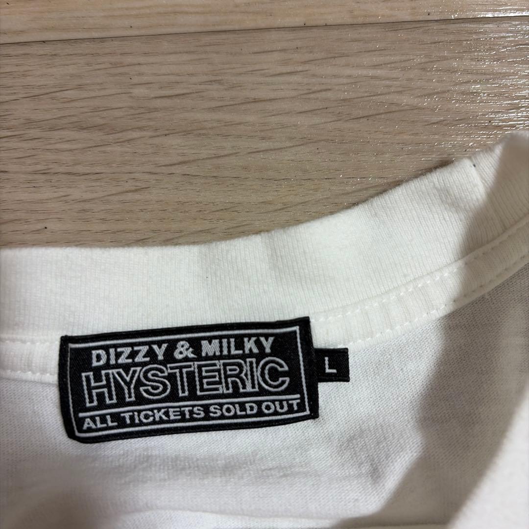 HYSTERIC GLAMOUR ヒステリックグラマー プリントTシャツ L 白