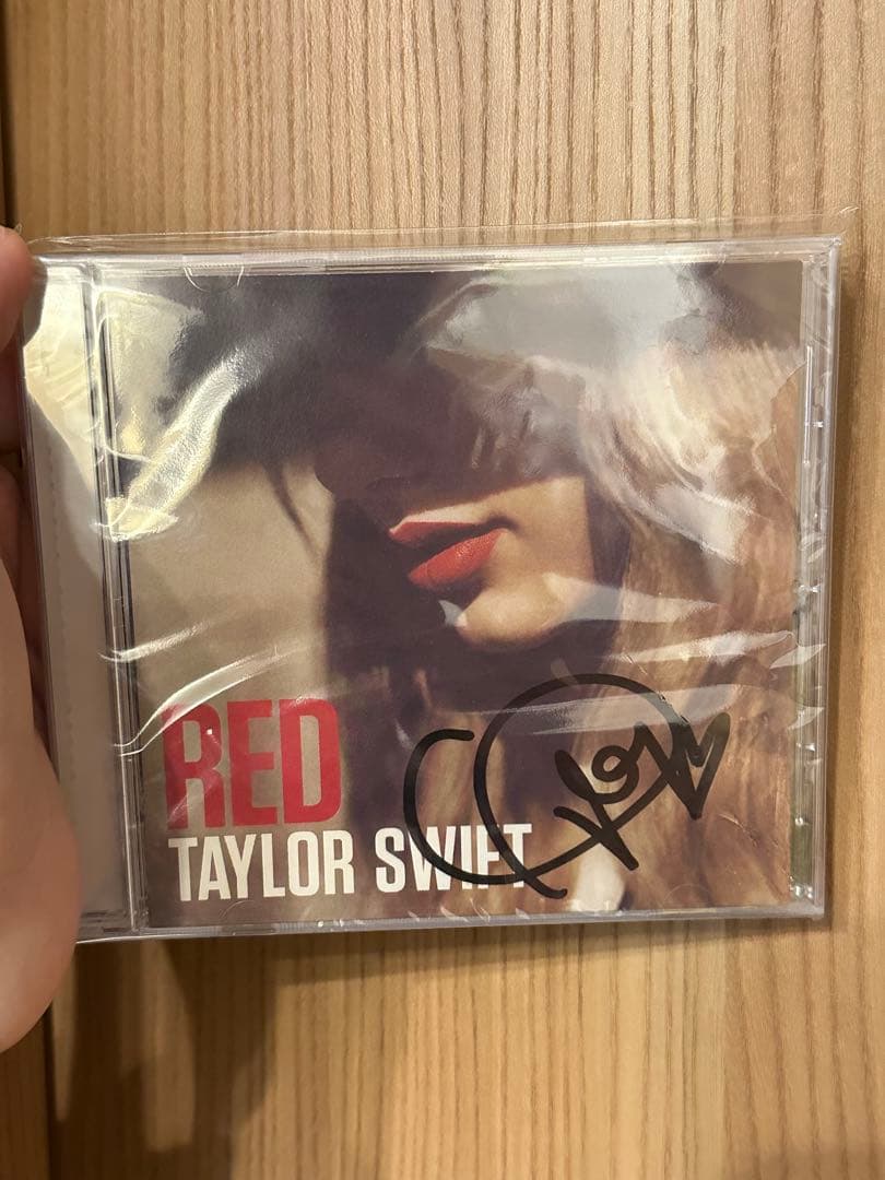Taylor Swift RED CD 直筆サインブックレット
