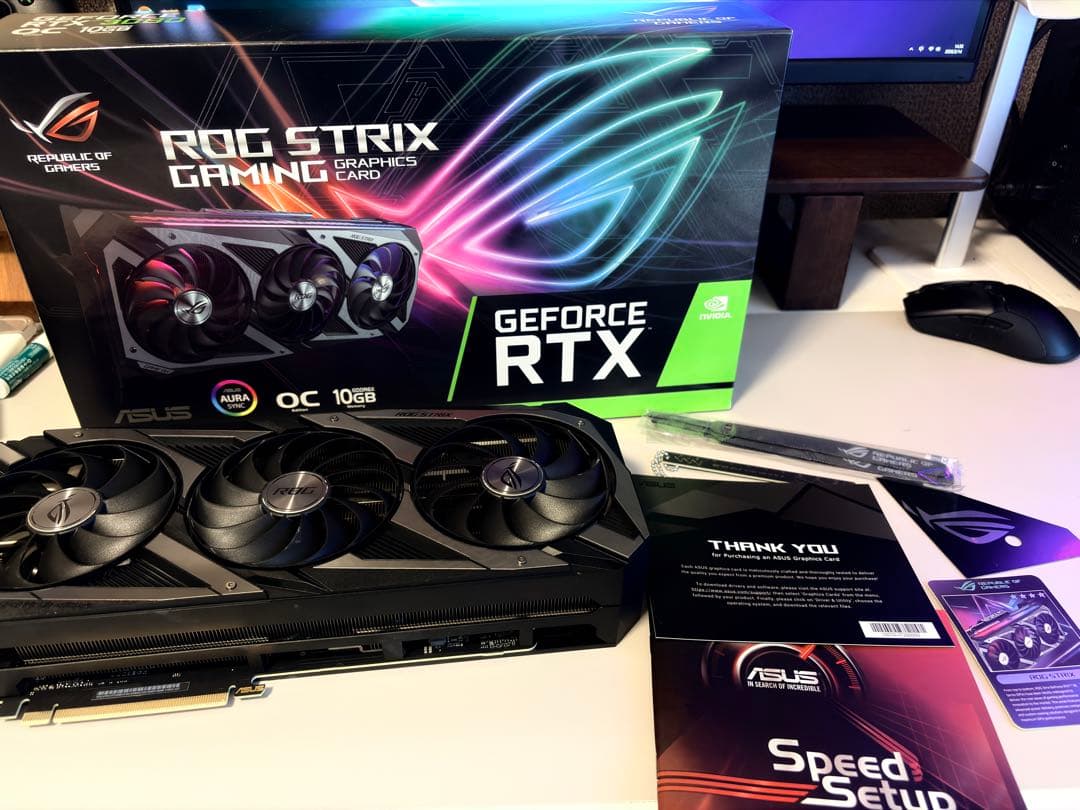 グラフィックボード・グラボ・ビデオカード ASUS ROG STRIX NVIDIA GeForce RTX 3080
