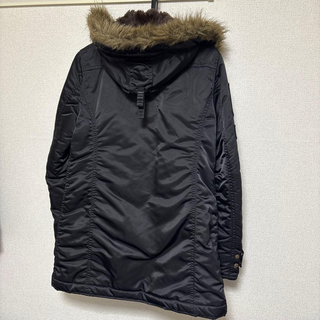 美品　HYSTERIC GLAMOUR ヒステリック　グラマー、モッズコート、黒