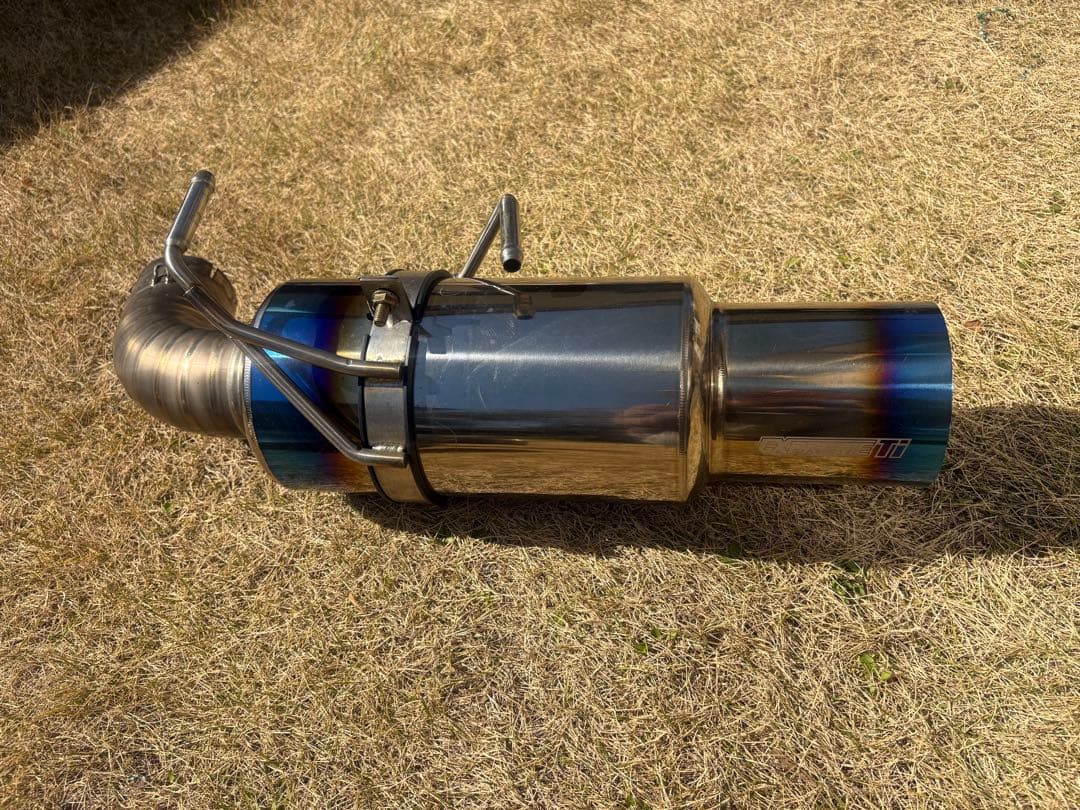 TOMEI フルチタンマフラー　ZN6 東名パワード