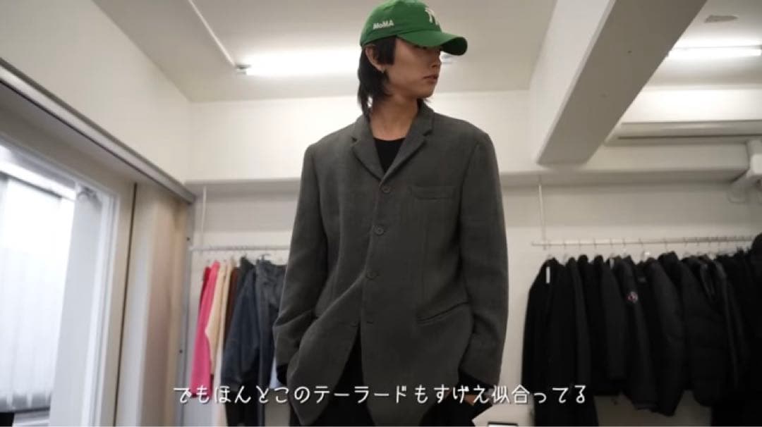 プラダ PRADA セットアップ スーツ シングル ウール ジャケット