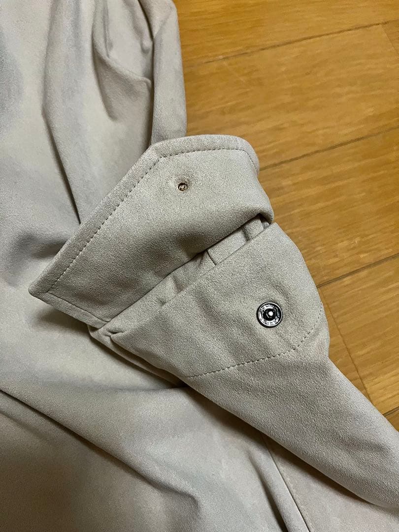 HERNO エコスエード カーゴパンツ アイボリー