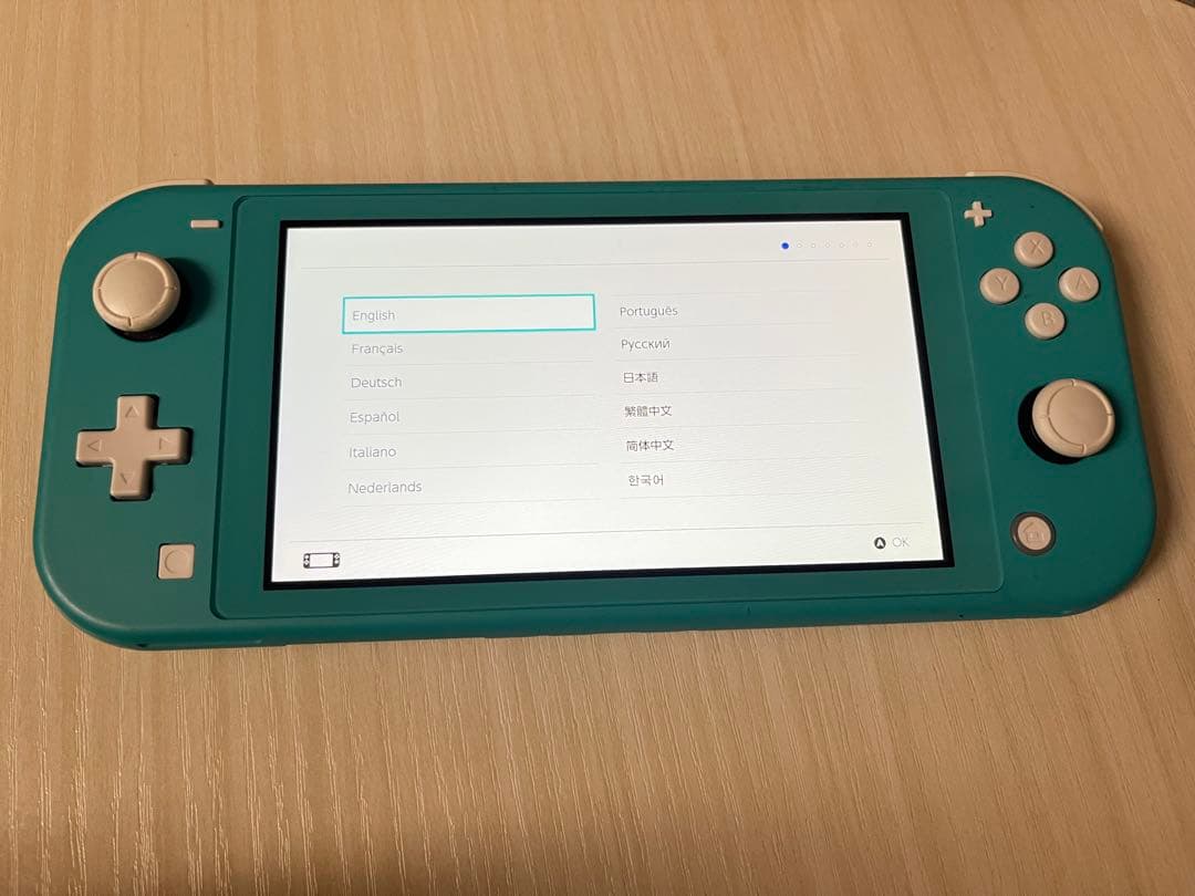 Nintendo Switch Lite ターコイズ 本体 64GB SDカード