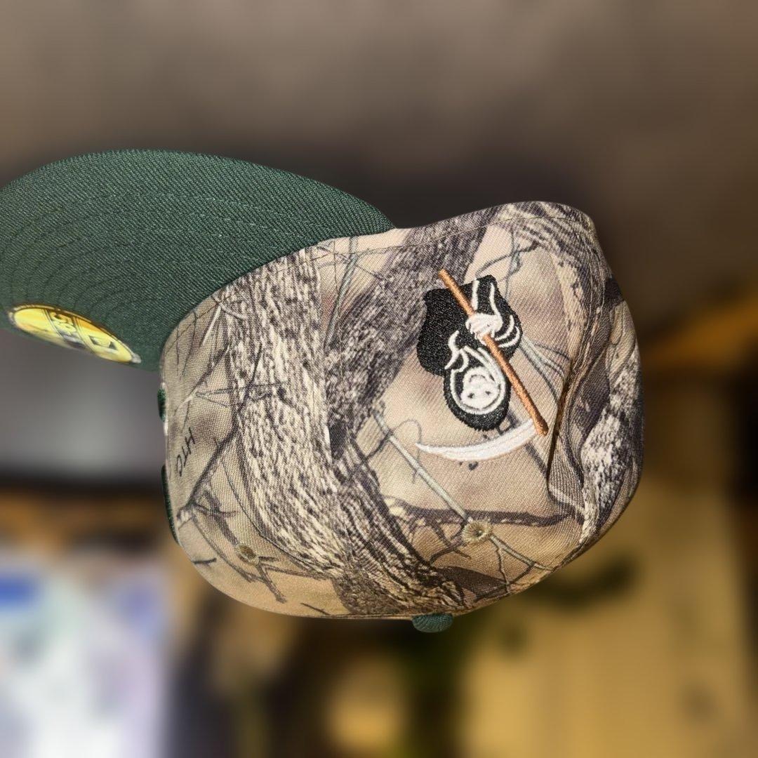 supreme　New Era 59FIFTY 迷彩キャップ 7 1/8
