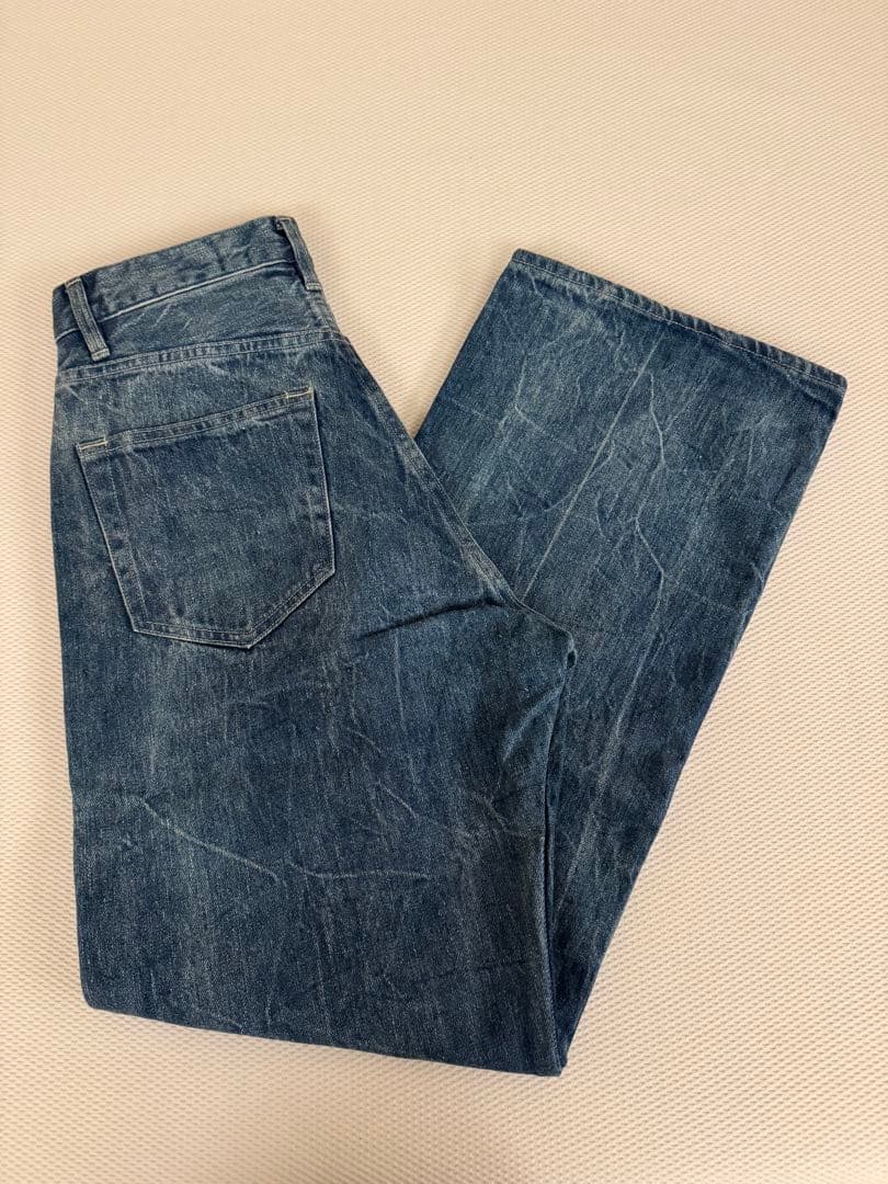 パンツ 23SS SELVEDGE FADED LIGHT DENIM PANTS 0