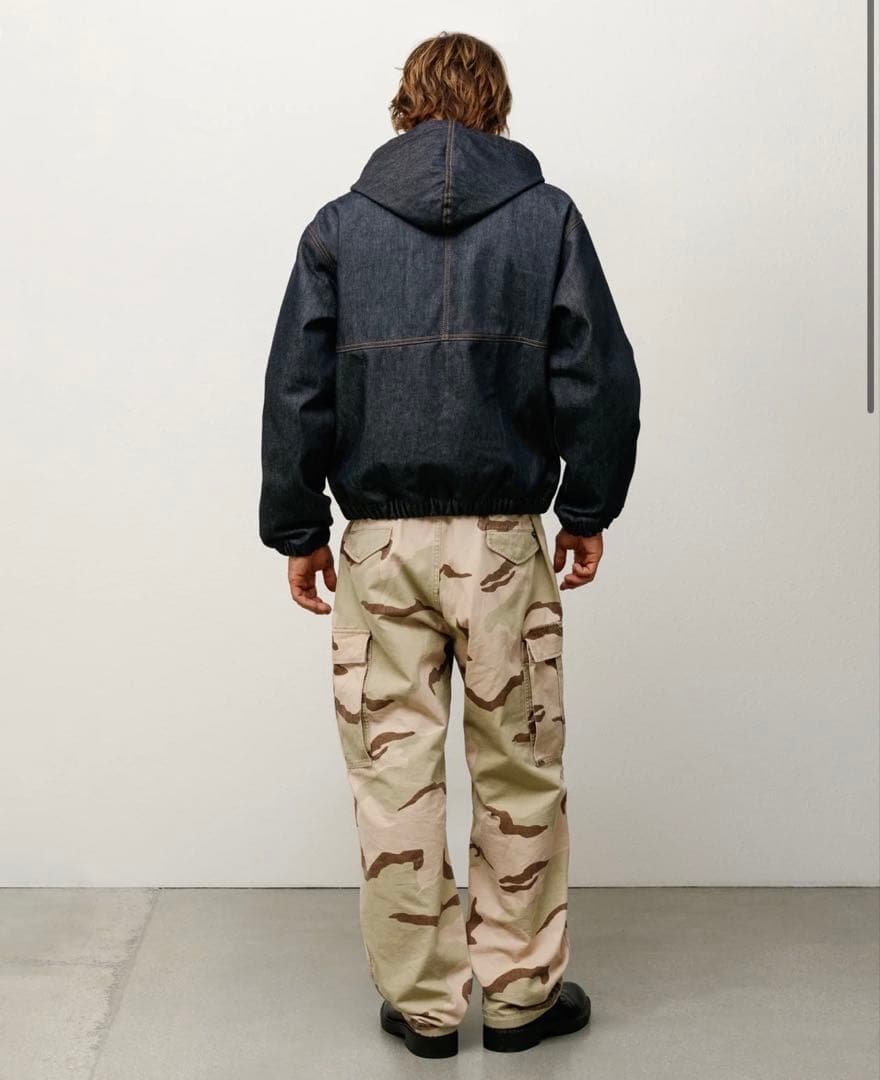 ジャケット・アウター stussy INSULATED WORK JACKET RAW DENIM