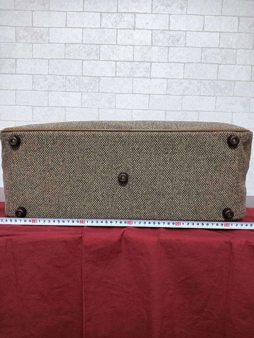 美品!hartmann ハートマン ツイード メンズ大型2WAYボストンバッグ