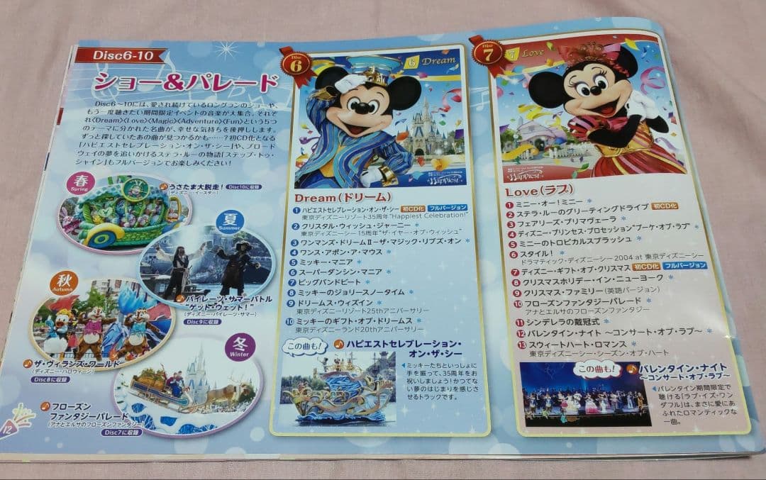 東京ディズニーリゾート35周年記念 音楽コレクションCD 12枚