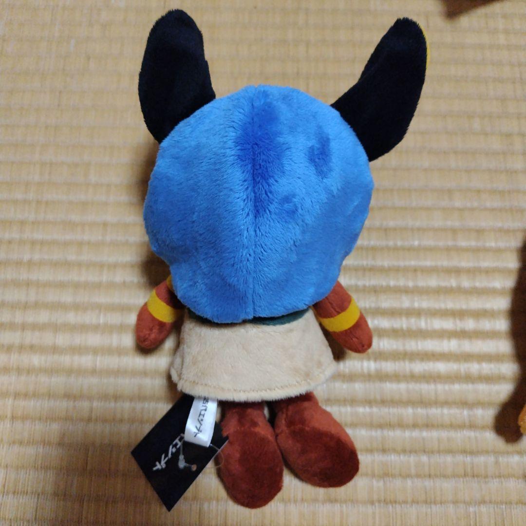 古代エジプト展　バステト・アヌビス ぬいぐるみ