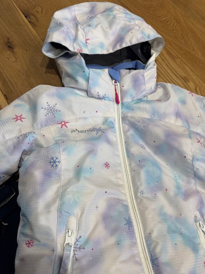 Phenix 雪の結晶柄 スキーウェアセット