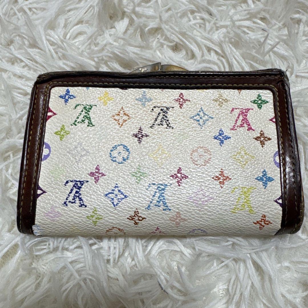 Louis Vuitton モノグラムマルチカラー ブロン 二つ折り財布