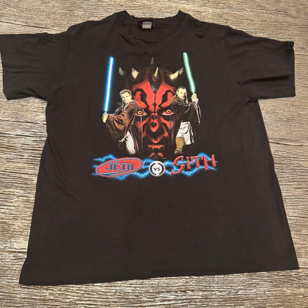 べ*ち様 スターウォーズSTARWARS JEDIvsSITH Tシャツvint