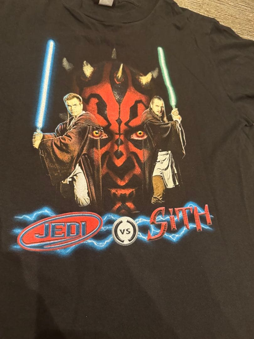 べ*ち様 スターウォーズSTARWARS JEDIvsSITH Tシャツvint