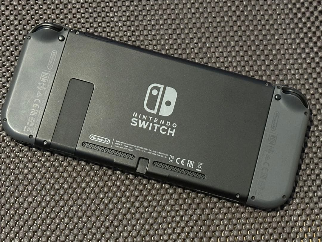 ★箱付き★Nintendo Switch グレー 本体　SDカード64GB付