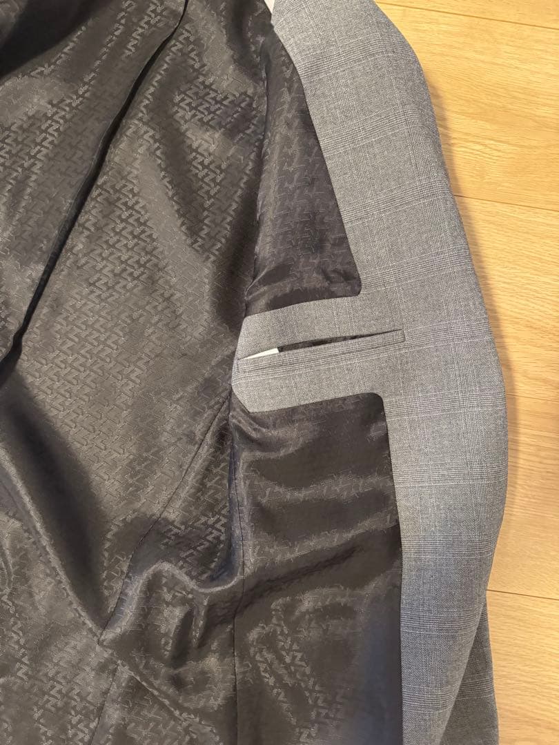 美品ZADIG & VOLTAIRE グレー テーラード　シングルジャケットXS
