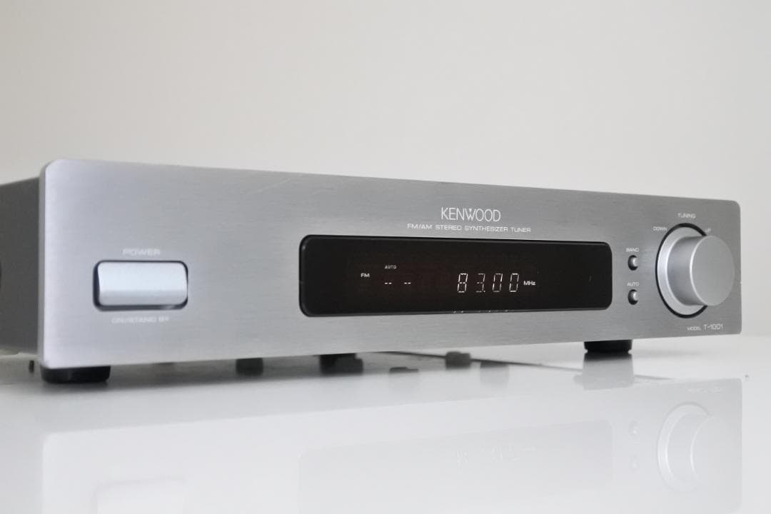 ■KENWOOD T-1001 FM/AMチューナー　正常動作品■