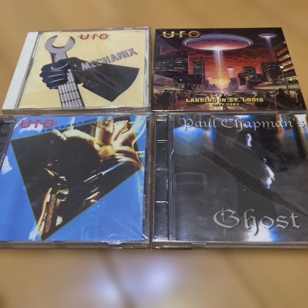 UFO アルバム ポールチャップマン ゴースト4枚セット